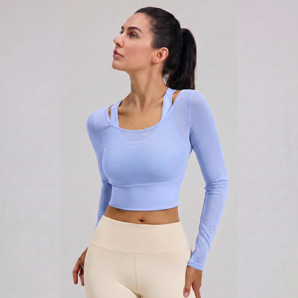 StephX JYMC104 Atasan Olahraga Yoga Wanita