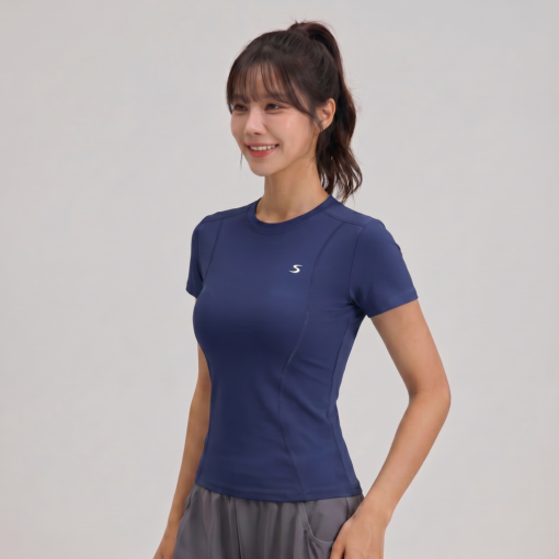 StephX Soft Sculpt Short Sleeve Sports Top