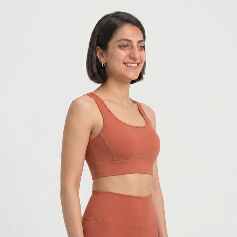 StephX Sports Bra Racer Bra Wanita - Gambar 3