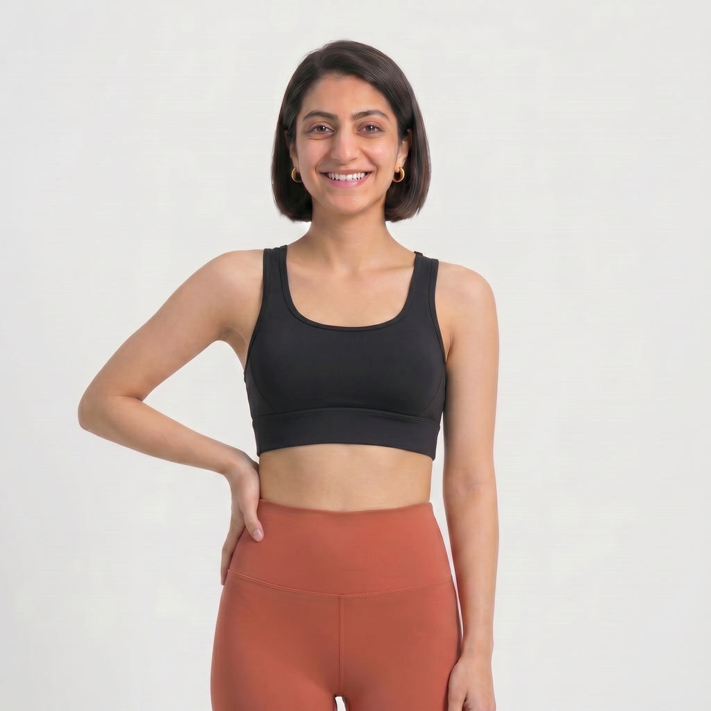 StephX Sports Bra Racer Bra Wanita - Gambar 2